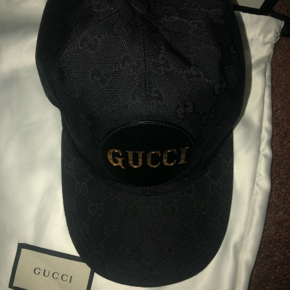 Gucci blk baseball hat small excellent condition - Picture 8 of 11
